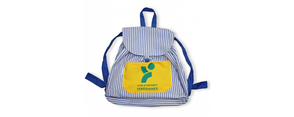 Mochila escolar infantil de tela colegio Teresianes - Mochilas infantiles escolares Pronens