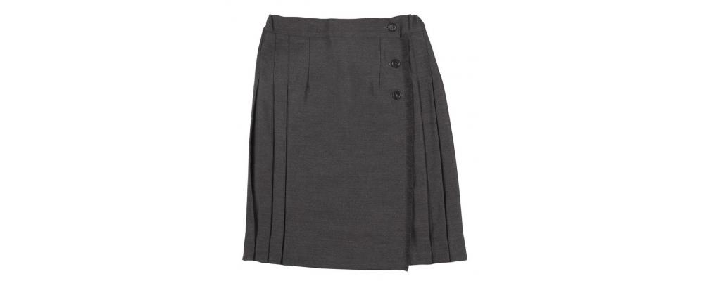 Fabricante de falda colegial gris - Uniformes escolares Pronens