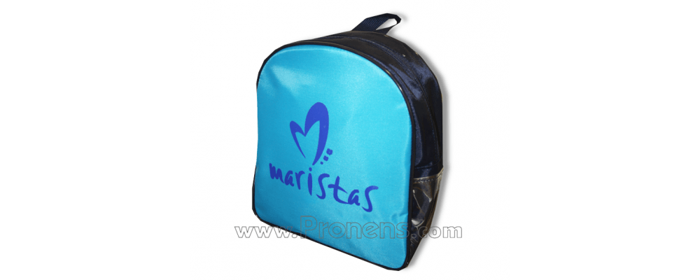 Fabricante mochila escolar personalizada colegio Maristas - Mochilas escolares Pronens