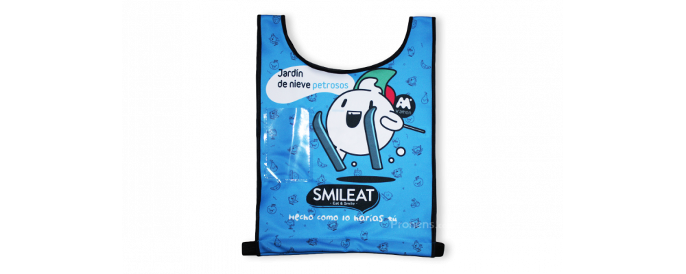 Dossard de ski personnalisé pour Smileat Aramon - Dossards ski PRONENS