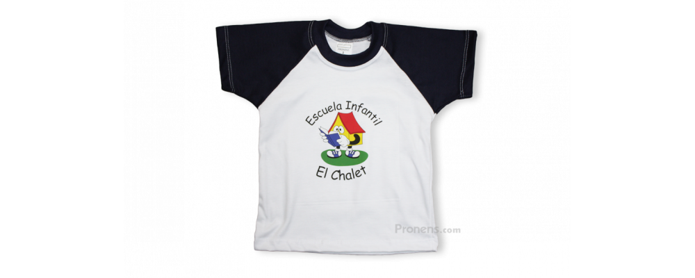 Fabricante camiseta infantil mangas color - camisetas escolares Pronens