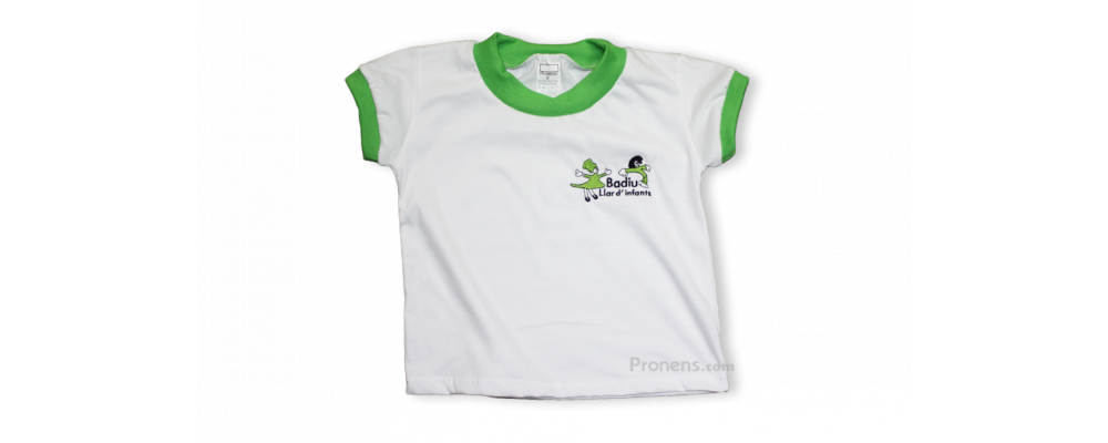 Fabricante de camiseta infantil escolar para colegios y escuelas infantiles - Uniformes guardería Pronens