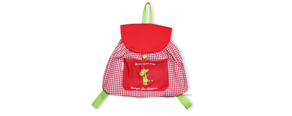 Mochila escolar infantil de tela - Mochilas escolares Pronens