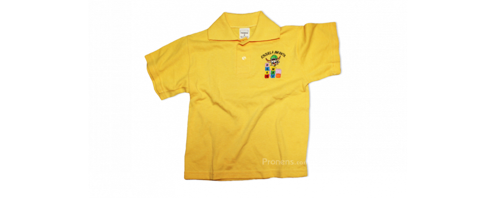 Fabricante de polo infantil escolar escuela infantil Happy Way - Polos escolares Pronens.com