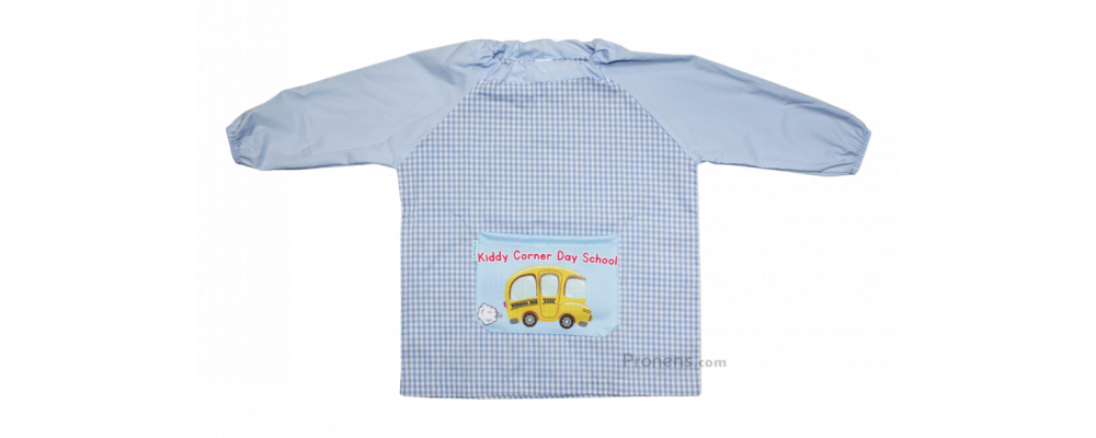 Fabricante de batas babis escolares personalizados Kiddy Corner Day School - Babis escolares Pronens