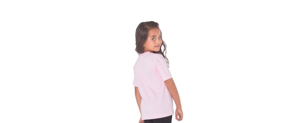 Camiseta infantil rosa - Camisetas guardería Pronens