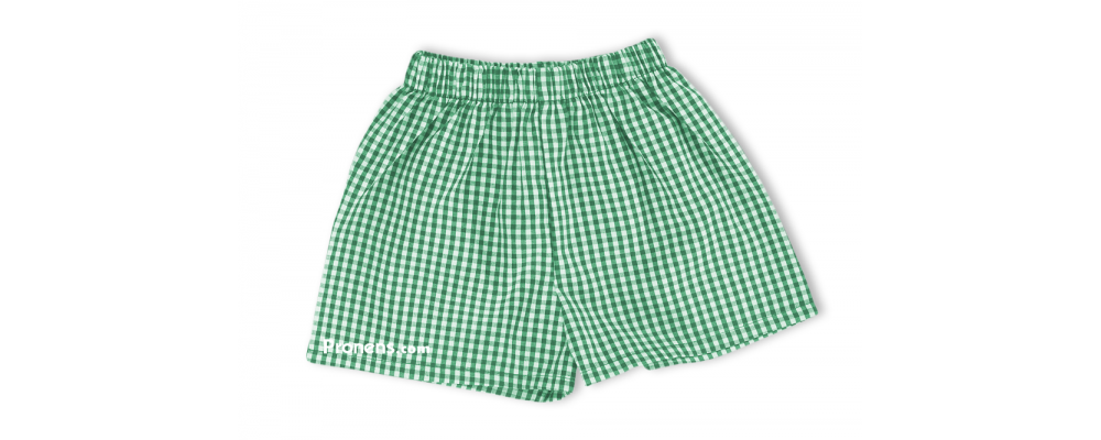 Pantalón cuadros verde - Uniformes escuela infantil Pronens