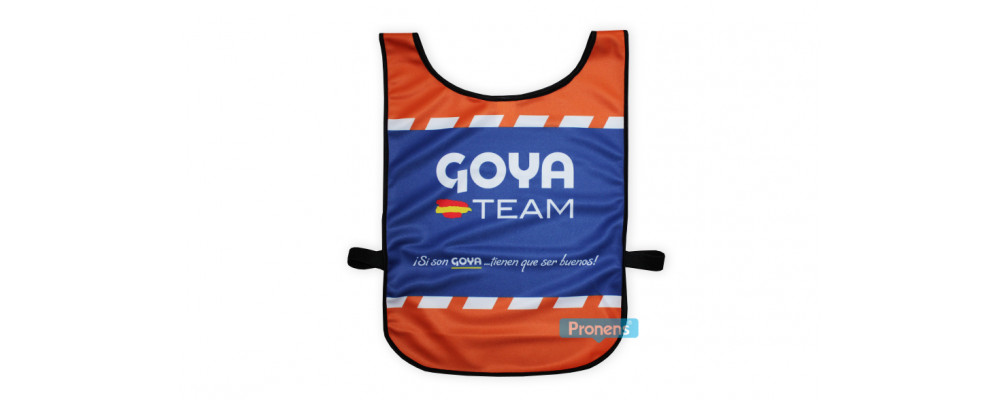 Peto esquí personalizado con banda elástica Goya Team  - Petos esquí PRONENS