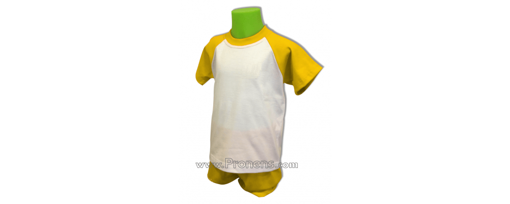 Conjunto verano escolar bicolor - uniformes guarderias escolares 2