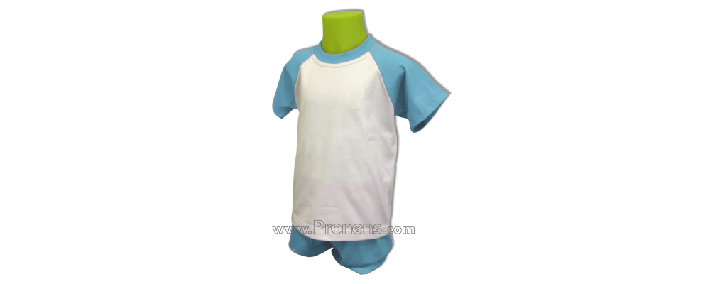 Conjunto verano escolar bicolor - uniformes guarderias escolares 3