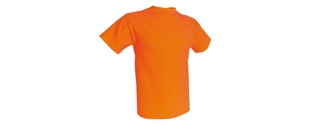 Camiseta publicidad naranja - Camisetas publicidad Pronens