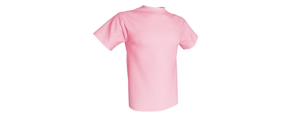 Camiseta publicidad rosa - Camisetas publicidad Pronens