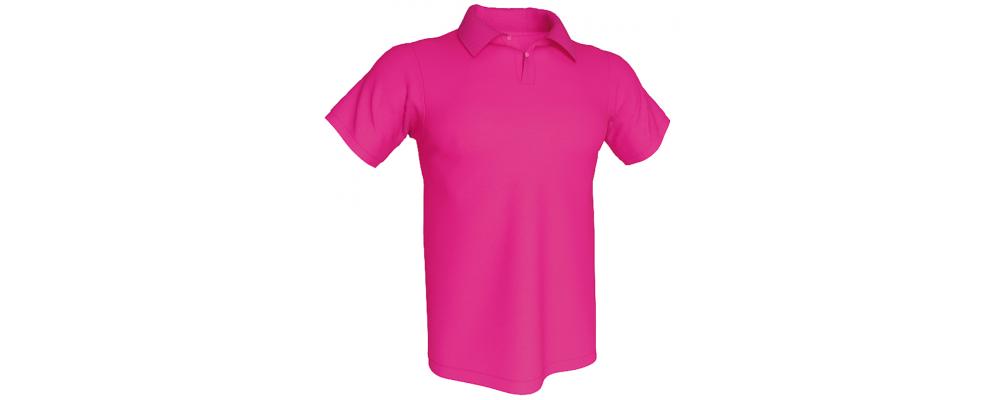 Polo fucsia personalizado - Polos personalizados para empresas