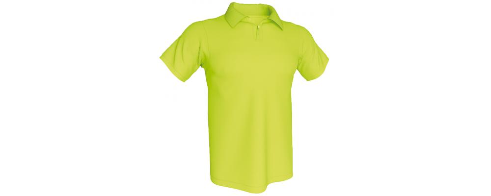 Polo pistacho con tu logo personalizado  - Polos personalizados Pronens