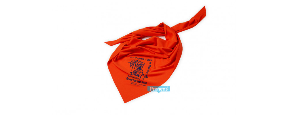 Pañuelo de excursionista personalizado para excursiones, fiestas y celebraciones - pañoleta fiestas