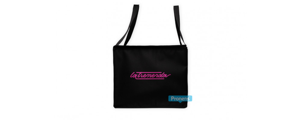 Fabricante de Bolsas nevera personalizadas para el interior de los baúles de las motocicletas food delivery - frontal