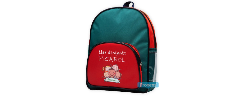 Mochilas escolares de lona personalizadas para colegios y empresas -  Fabrica de mochilas Pronens