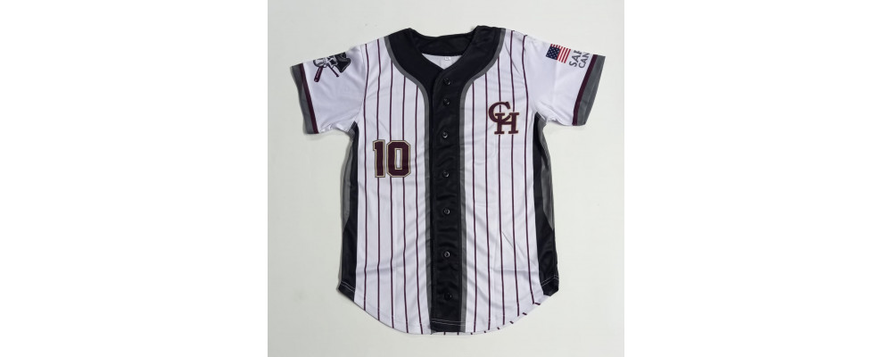 Fabricante de Camisetas deportivas escolares de Béisbol y Softball personalizadas para clubs deportivos y colegios - rayas