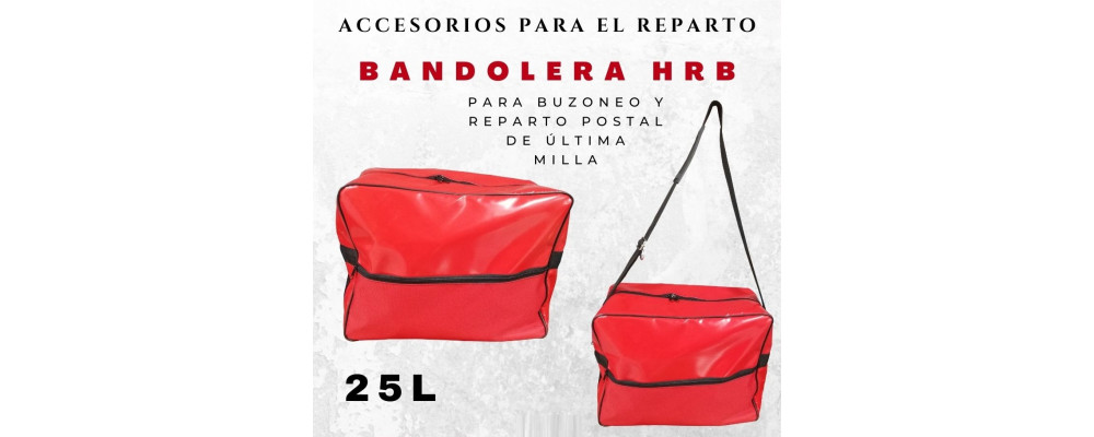 Fabricante bandolera reparto publicitario postal impermeable y personalizada