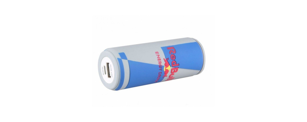 Fabricante Batería Power Bank personalizada en 3D para Redbull