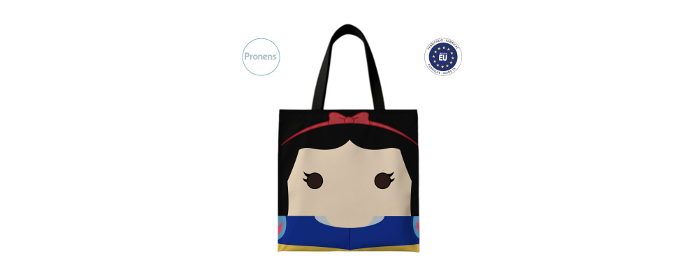 Fabricante de bolsa Tote bag con diseño impreso a todo color en toda la superficie 1