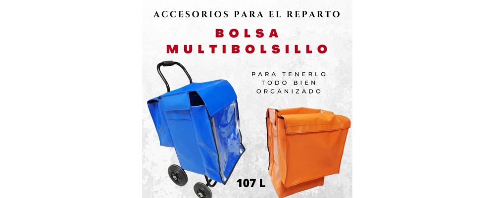 Fabricante de bolsa multibolsillo personalizada para reparto postal