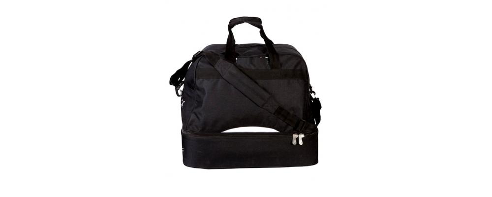 Fabricante de Bolsas deportivas con zapatillero personalizadas para colegios y clubs deportivos - color negro