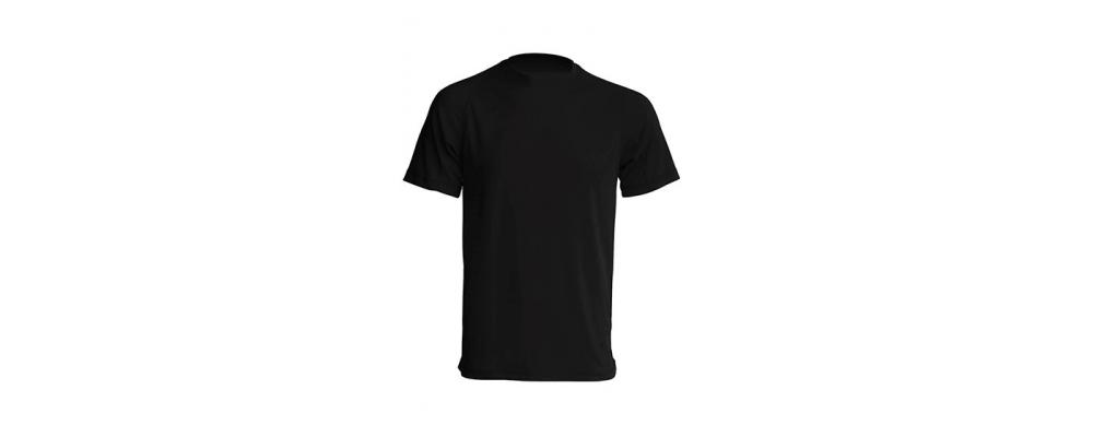 Camiseta tecnica Negro - Uniformes escolares Pronens