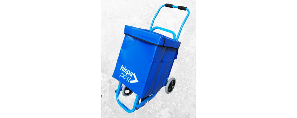 Fabricante bolsa grande personalizada para carro de reparto postal - Bolsa carro reparto Hispapost