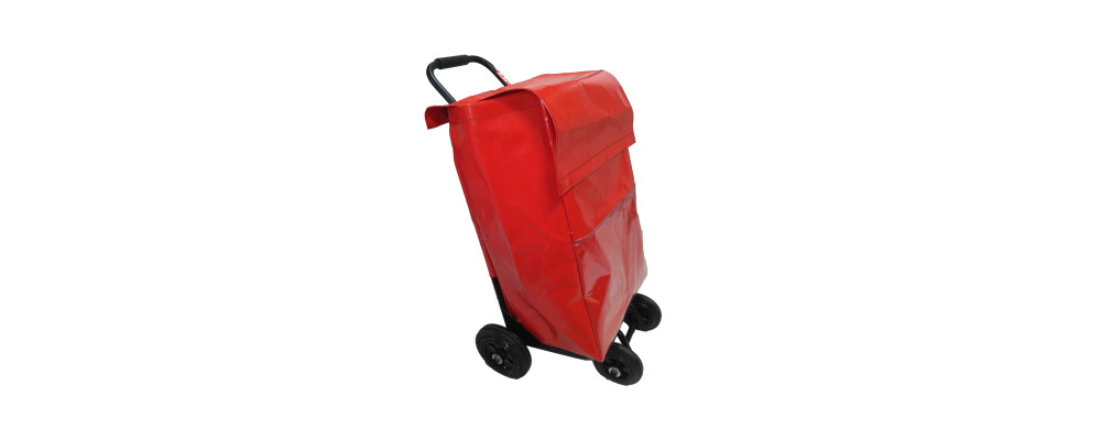 Fabricante bolsa grande personalizada para carro de reparto postal - lateral