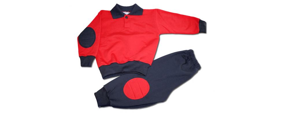 Fabricació de xandalls coll polo per escoles. Xandalls escolars Pronens 