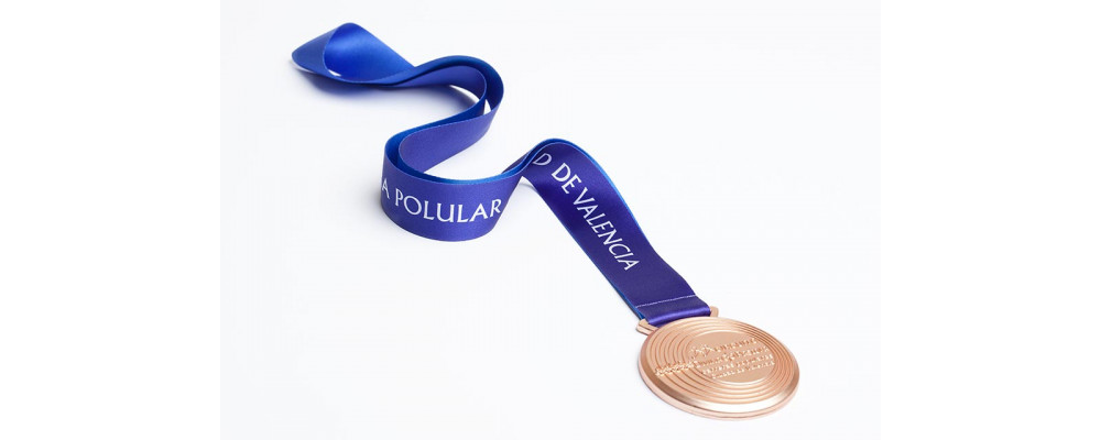 Cinta personalizada para medallas - Fabricante cintas personalizadas para medallas