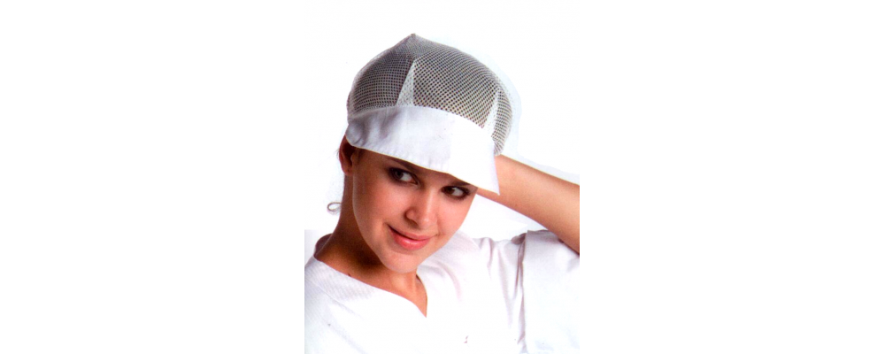 Fabricant de Casquette de cuisine avec grille personnalisées pour écoles, enterprises en France