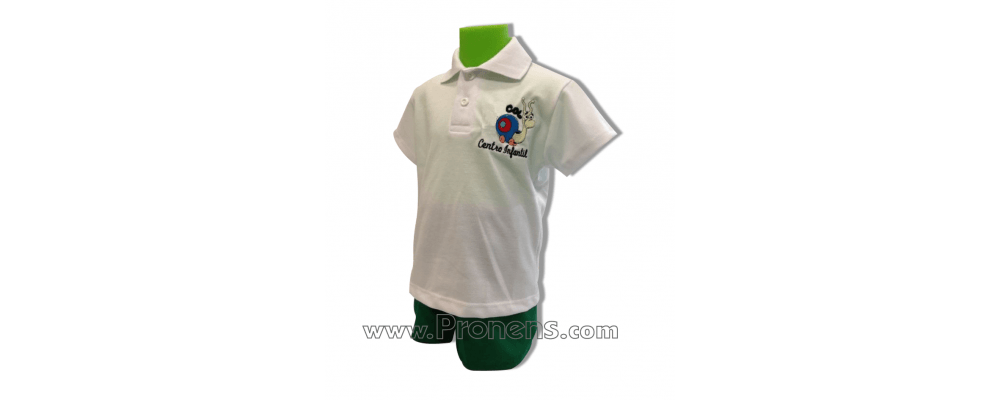 Fabricante de conjuntos verano escolares con polo - Uniformes escolares infantiles Pronens