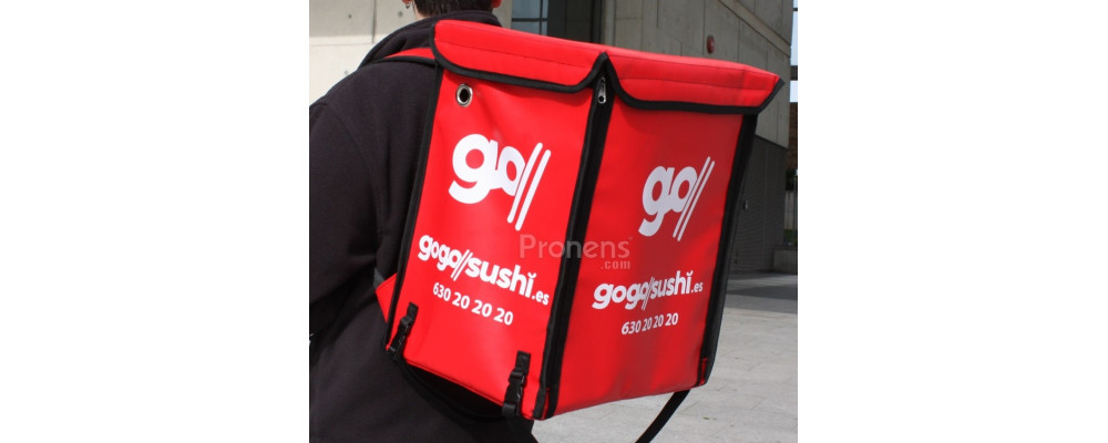 Fabricante Mochila Delivery térmica personalizada porta alimentos - Custom food delivery bag