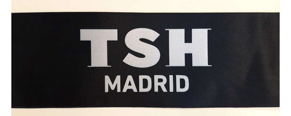 Fabricante de Cinta inauguración personalizada para TSH Madrid
