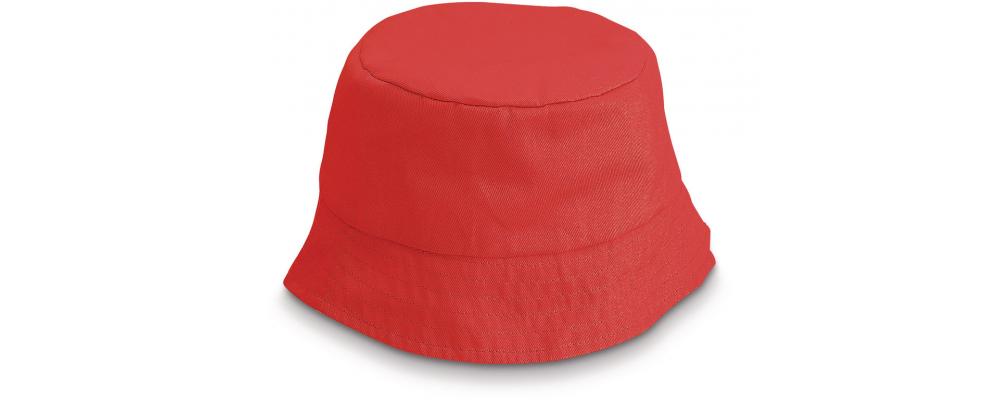 Gorro playero infantil rojo personalizado - Uniformes escuela infantil Pronens