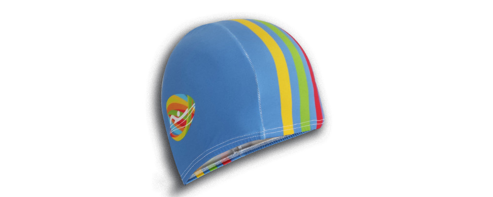 Gorros de natación de lycra personalizados para piscinas, clubs deportivos, colegios, gimnasios, hoteles
