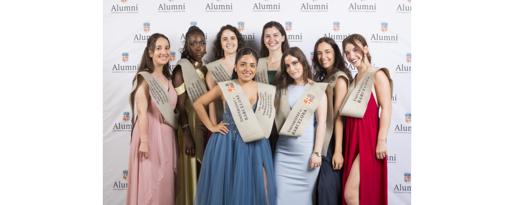 Fabricante bandas de graduación de fieltro con logo bordado - Banda graduación fieltro gris