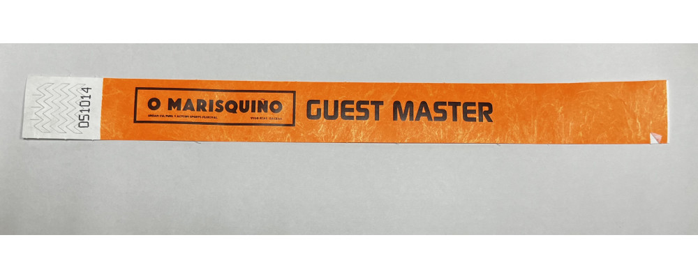 Fabricante de pulseras económicas papel irrompible Tyvek personalizadas para control de acceso en para eventos culturales