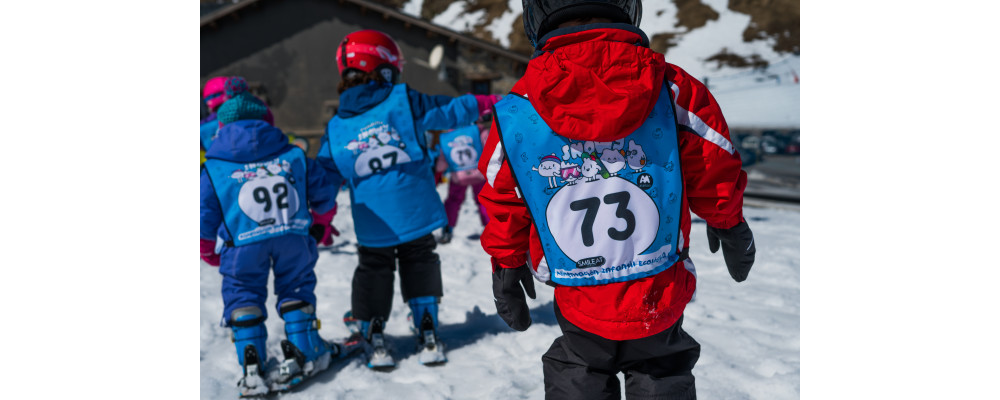 Chasuble ski personnalisés pour enterprises, stations de ski, clubs sportifs - Dossard ski PRONENS 