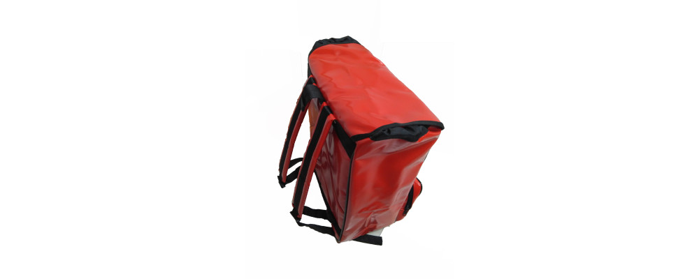 Fabricante mochila buzoneo para reparto publicitario y ultima milla - espalda