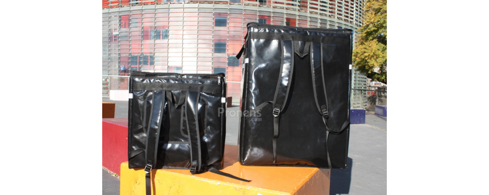Sac de comparaison de taille sac à dos de livraison 45x57x75 cm et 45x45x45 cm