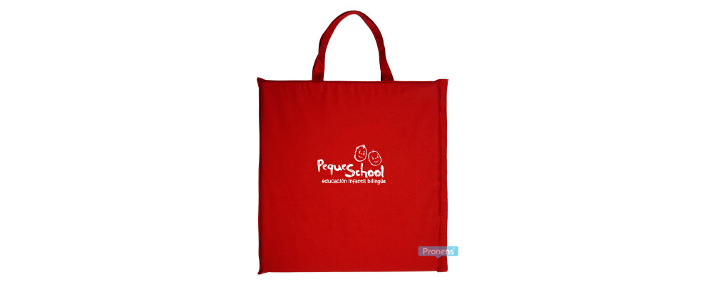 Colchoneta plegable márfega guardería de color rojo para escuela infantil Peque School