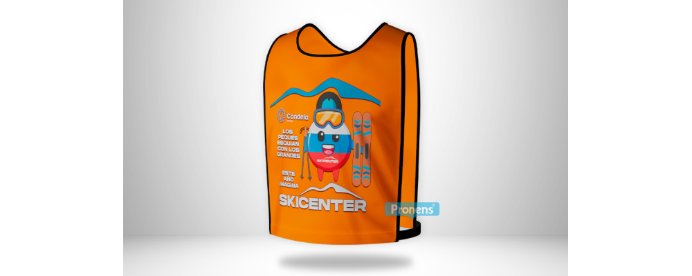 Peto club esquí personalizado con cintura elástica para Skicenter