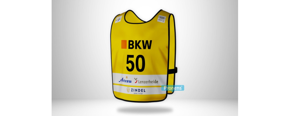 Peto de esquí personalizado elástico lateral para BKW FIS Pronens