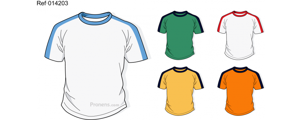 Fabricante camiseta escolar personalizada ref014203 - Uniformes camisetas escolares Pronens