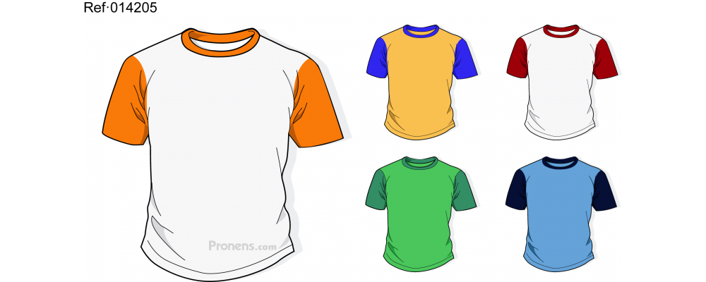 Fabricante camiseta colegio personalizada ref014205 - Uniformes camisetas escolares Pronens