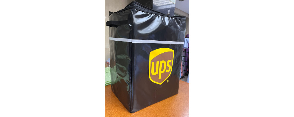 Saca reparto a domicilio modelo Amazon para UPS delivery