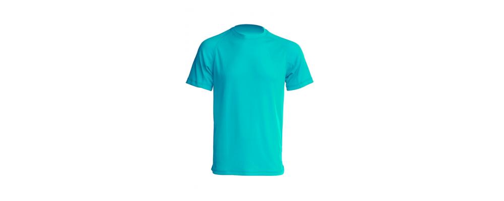 Camiseta tecnica turquesa - Uniformes escolares Pronens